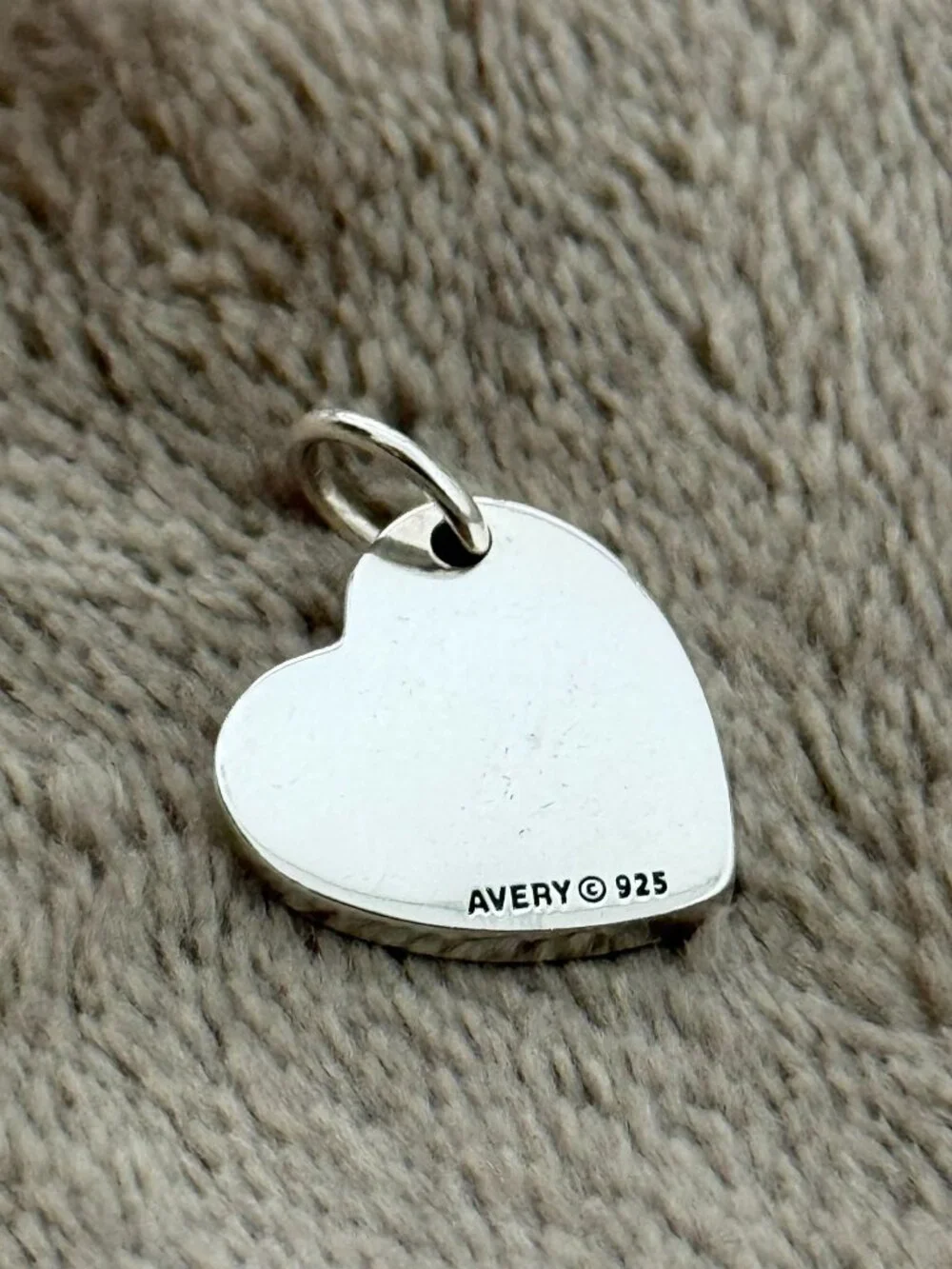 Enamel Groovy Heart Charm
